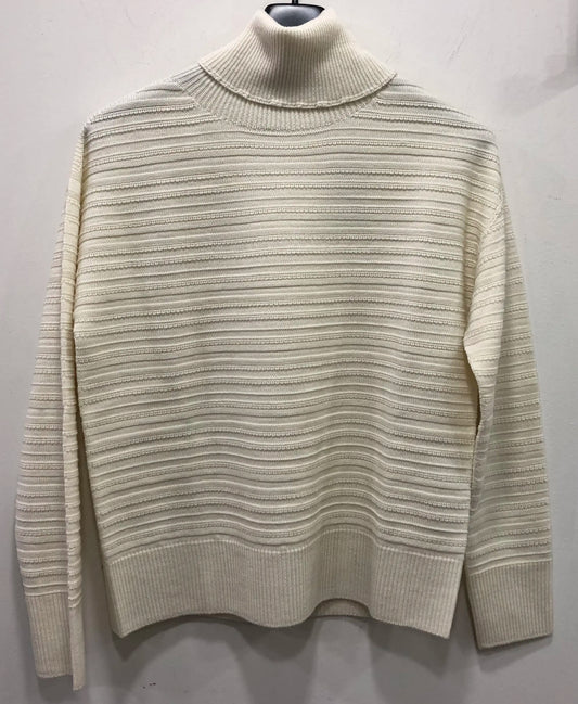 Maglia Collo Alto in Lana Merino